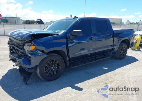 2023 Chevrolet Silverado 1500 2Wd Short Bed Custom from USA, damaged, VIN 3GCPABEKXPG115602